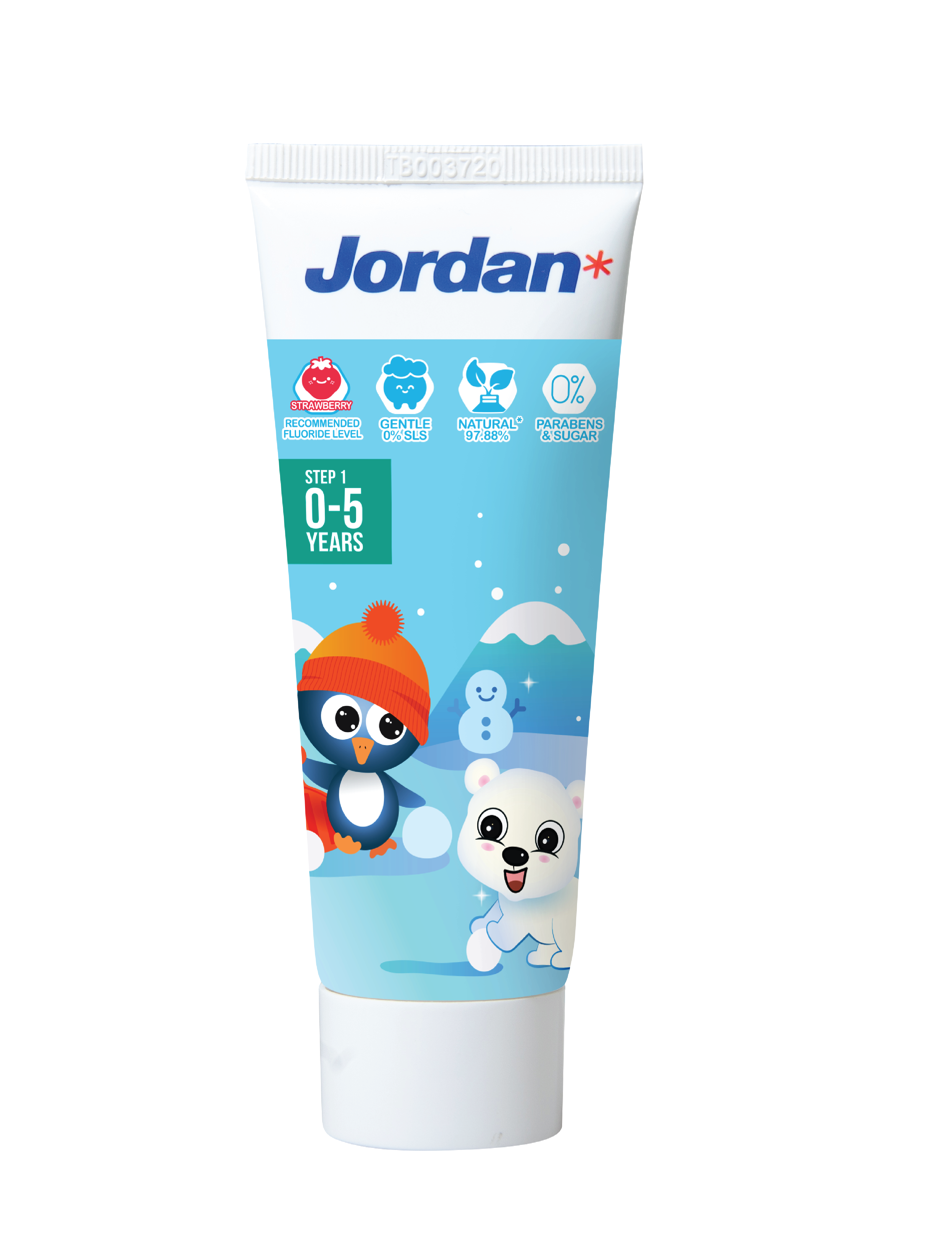 Kids toothpaste 0 5 years jordan oral care